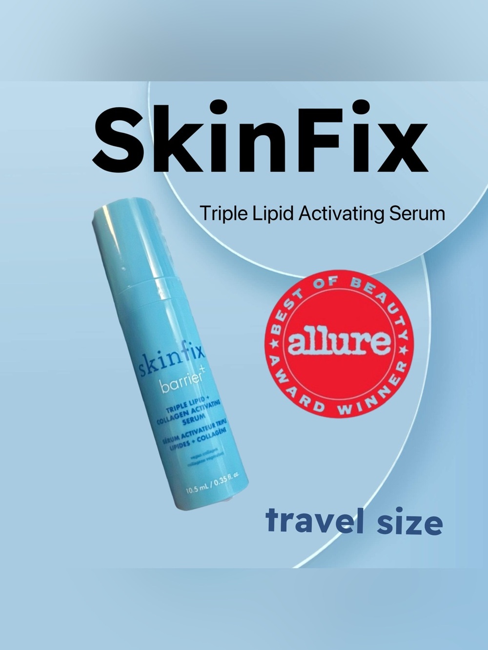 🌟🇨🇦🆕NWOB SKINFIX |TRAVEL | Award winning formula Barrier+ Triple Lipid Serum